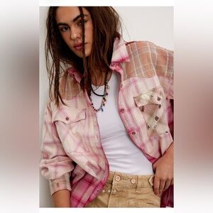 NWOT The Tales Vintage Mixed Flannel